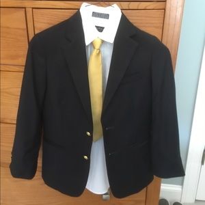 Boys Suit Jacket (blazer), Shirt, & Tie Size 12